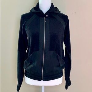 NWT Juicy Couture Silk Zip-Up Hoodie